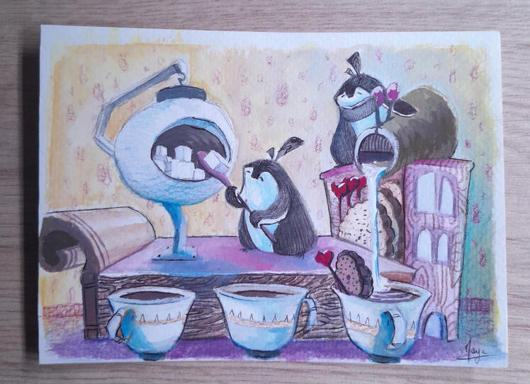 Original A6 sous verre - 70€