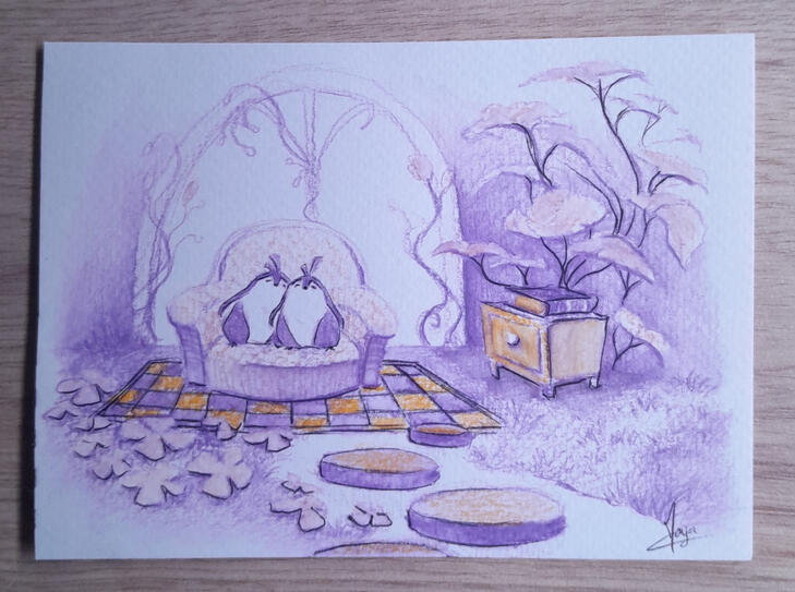 Original A6 sous verre - 70€